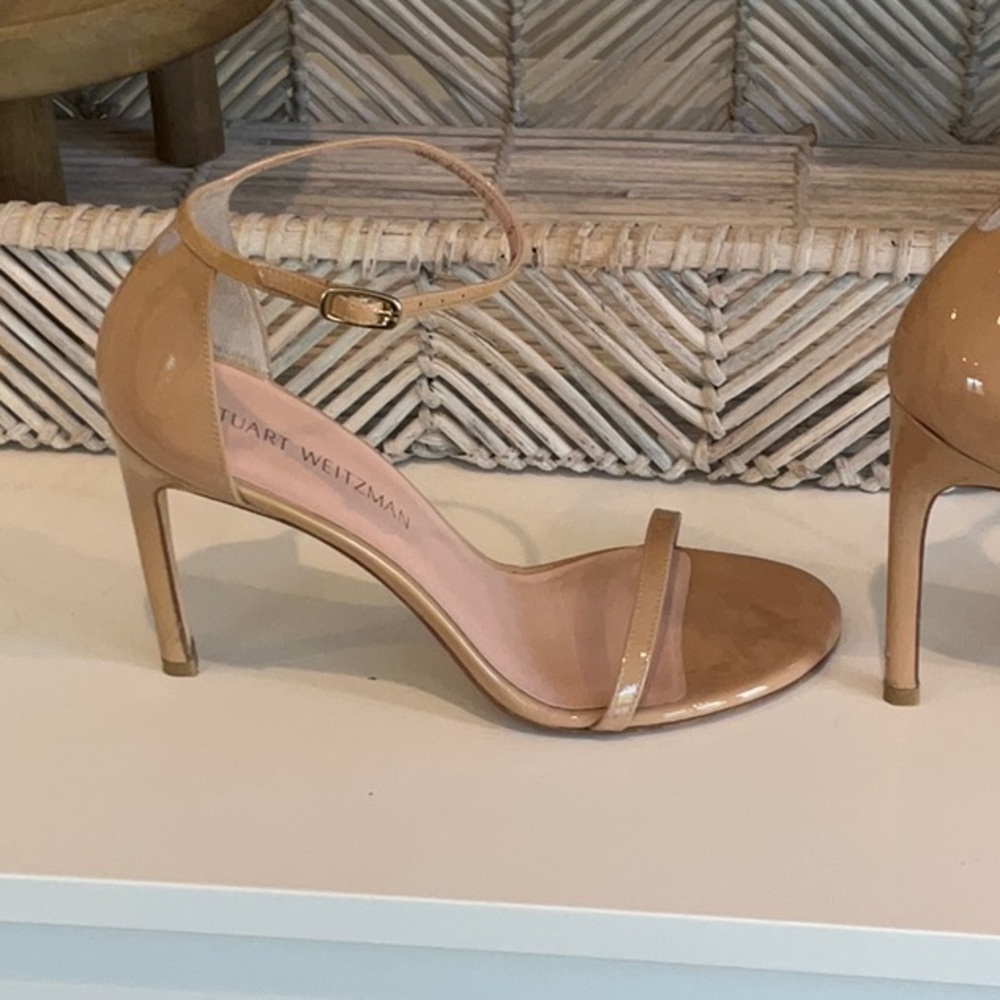 STUART WEITZMAN NUDISTSONG ANKLE STRAP SANDAL - Picture 3 of 8